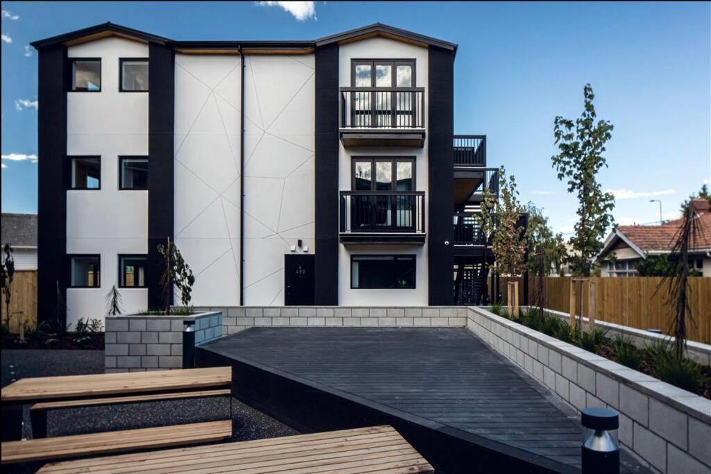 City Centre Apartment Close To Hagley Park Christchurch Eksteriør billede